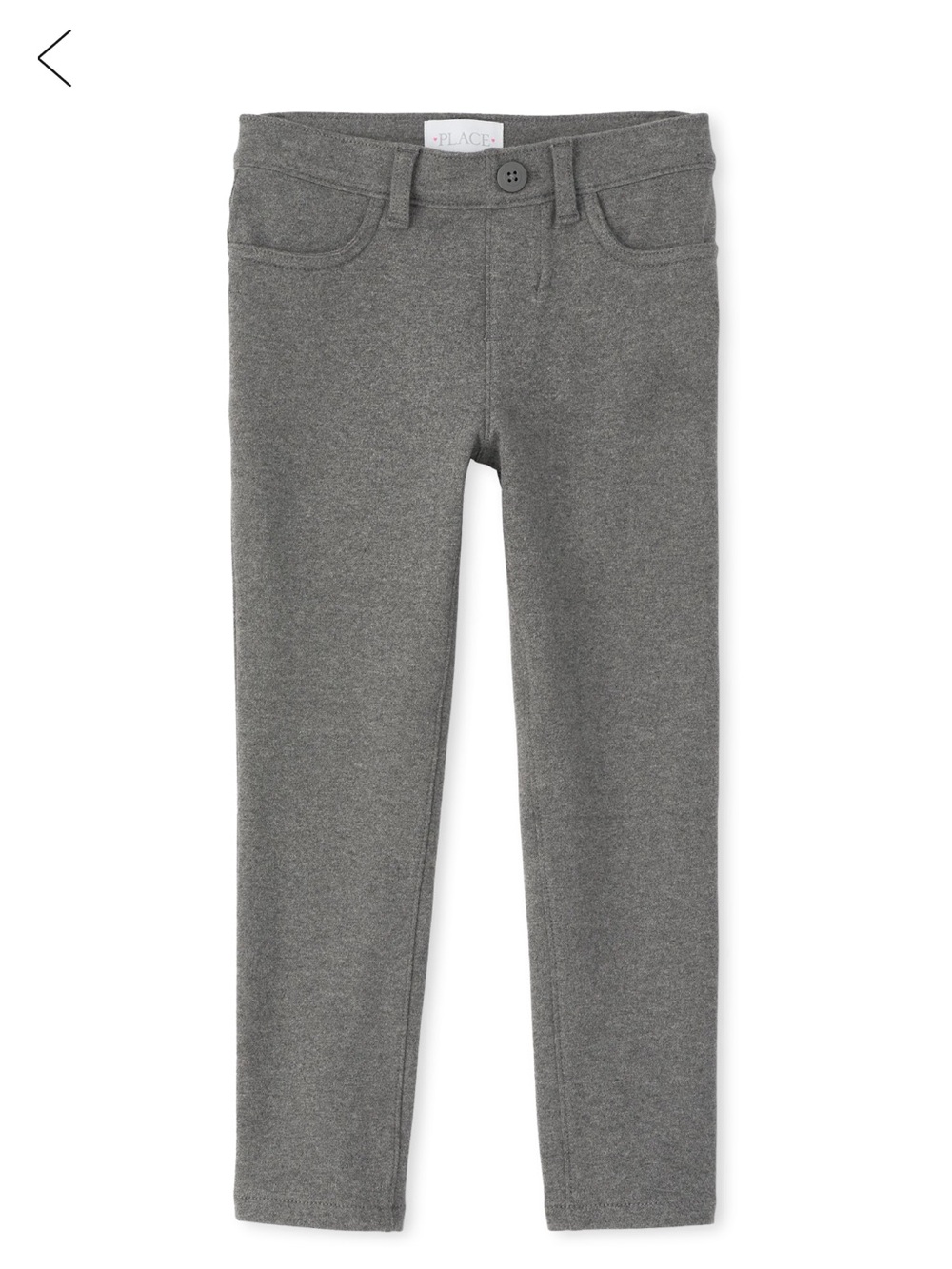 The Children's Place Gray Ponte Knit Leggings